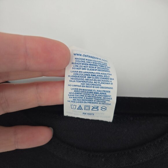 Delta pro weight mens size XL Black sleeveless dad jokes graphic tee humerous - Picture 6 of 8